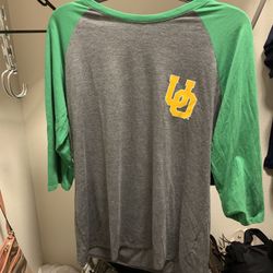 Xl Womens Oregon Ducks “Baseball” style shirt (Nike)