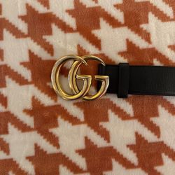 Gold G’s Gucci Belt 100% Authentic 