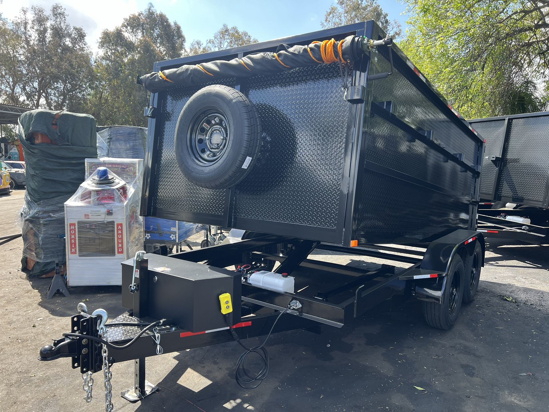 Dump Trailer Year 2025 Size 8x12x4 Price OTD $6800