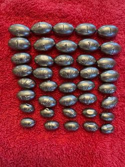 1/4, 1/2, 3/4 & 1 oz Fishing Sinkers