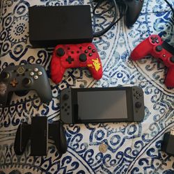 Nintendo Switch With All Accessories Included 