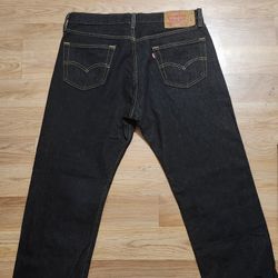 Levi's 501s Jeans Charcoal W36 L30 (New No Tags) 