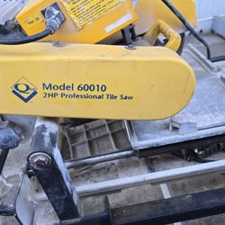 Tile Saw, Drill Mixer & Stand