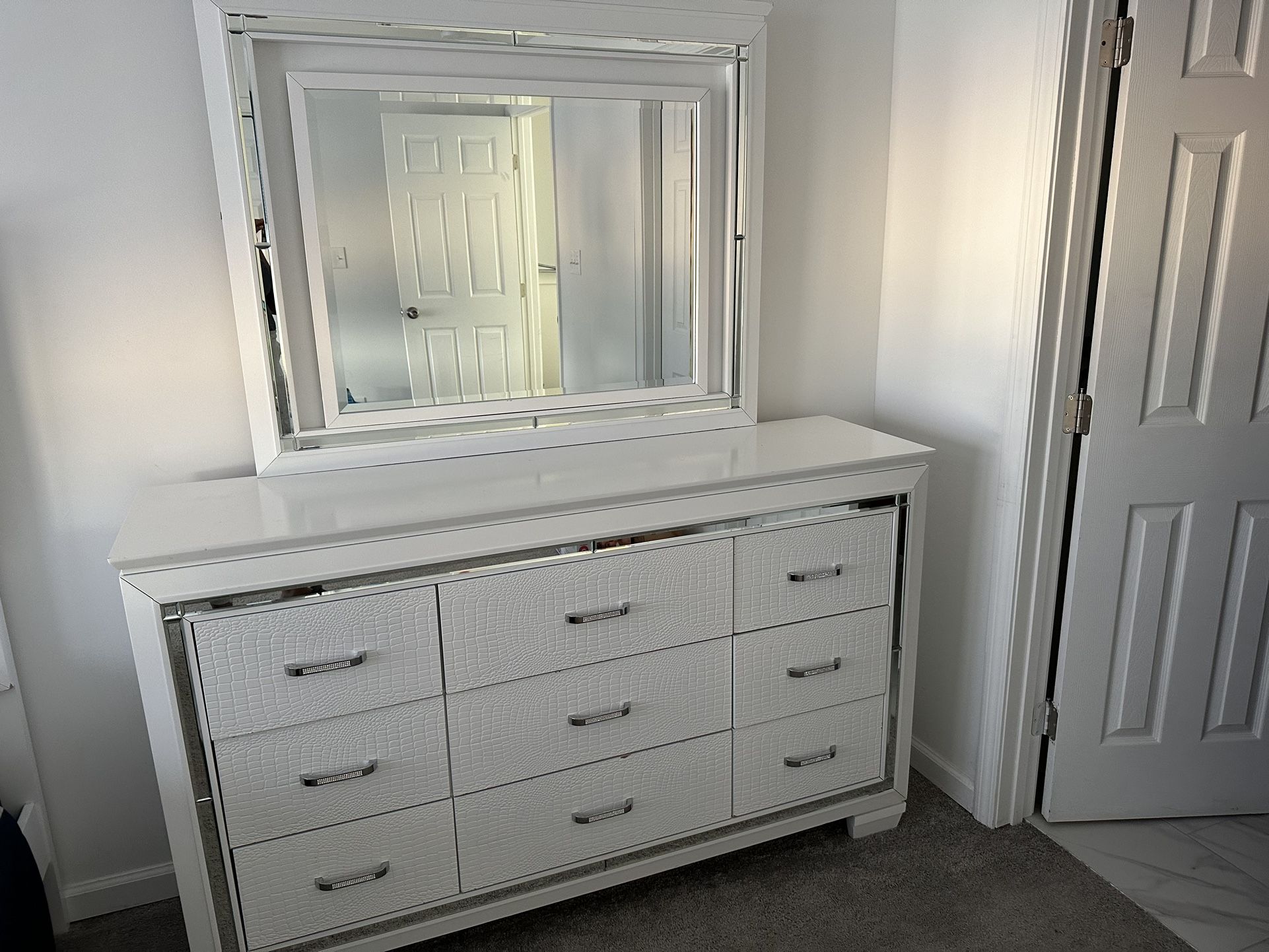 LED Dresser With Mirror $350