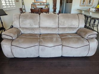 Couch Set (Reclining sofa, Reclining Rocking chair, Loveseat