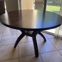 Solid Wood Dining Table And Chairs