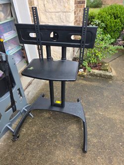 KANTO Rolling TV Floor Stand with Shelf