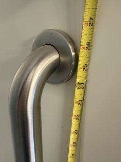 25 Inch Stainless Steel Brushed Nickel Grab Bar