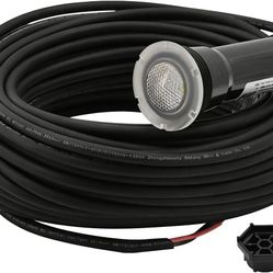 AC12V 1.5" RGB LED Pool/Spa Light Replacement, 18W, 100ft Cord