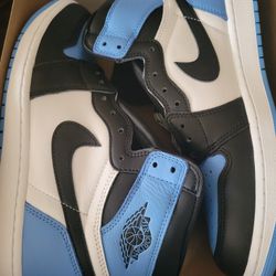 Jordan 1 UNC Size 10.5 &12