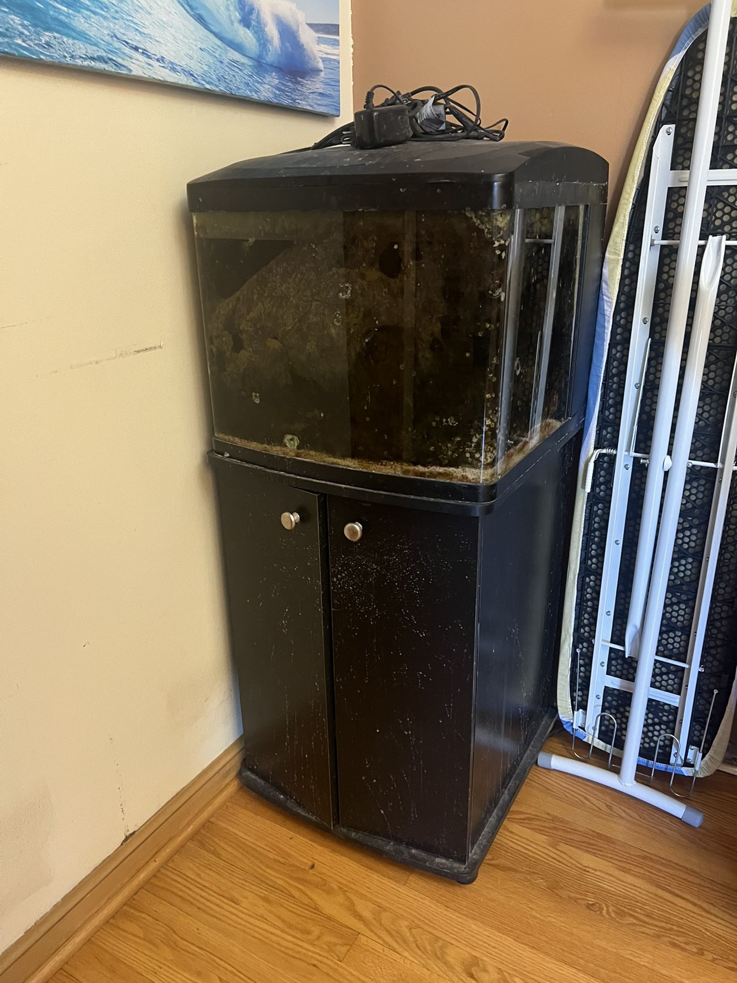 32 Gal Fish Biocube With Upgraded Led Hood
