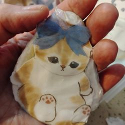 Magnets Kitty Pushing Kitty