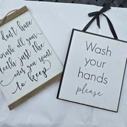 ( 2 ) Bathroom Decor Decorations 