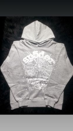 Spider Gray Hoodie – Medium