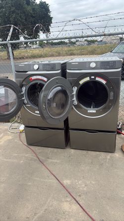 Samsung electric washer and dryer