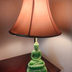 Green Buddha Lamp