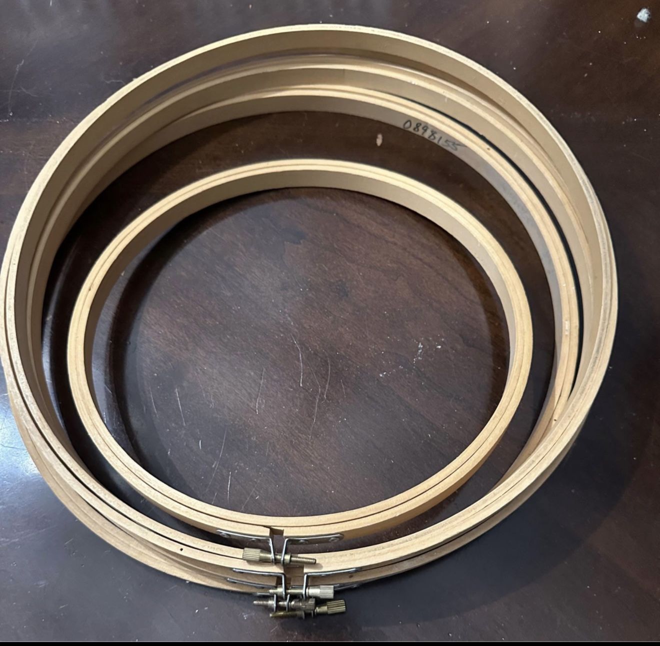 Vintage embroidery hoops