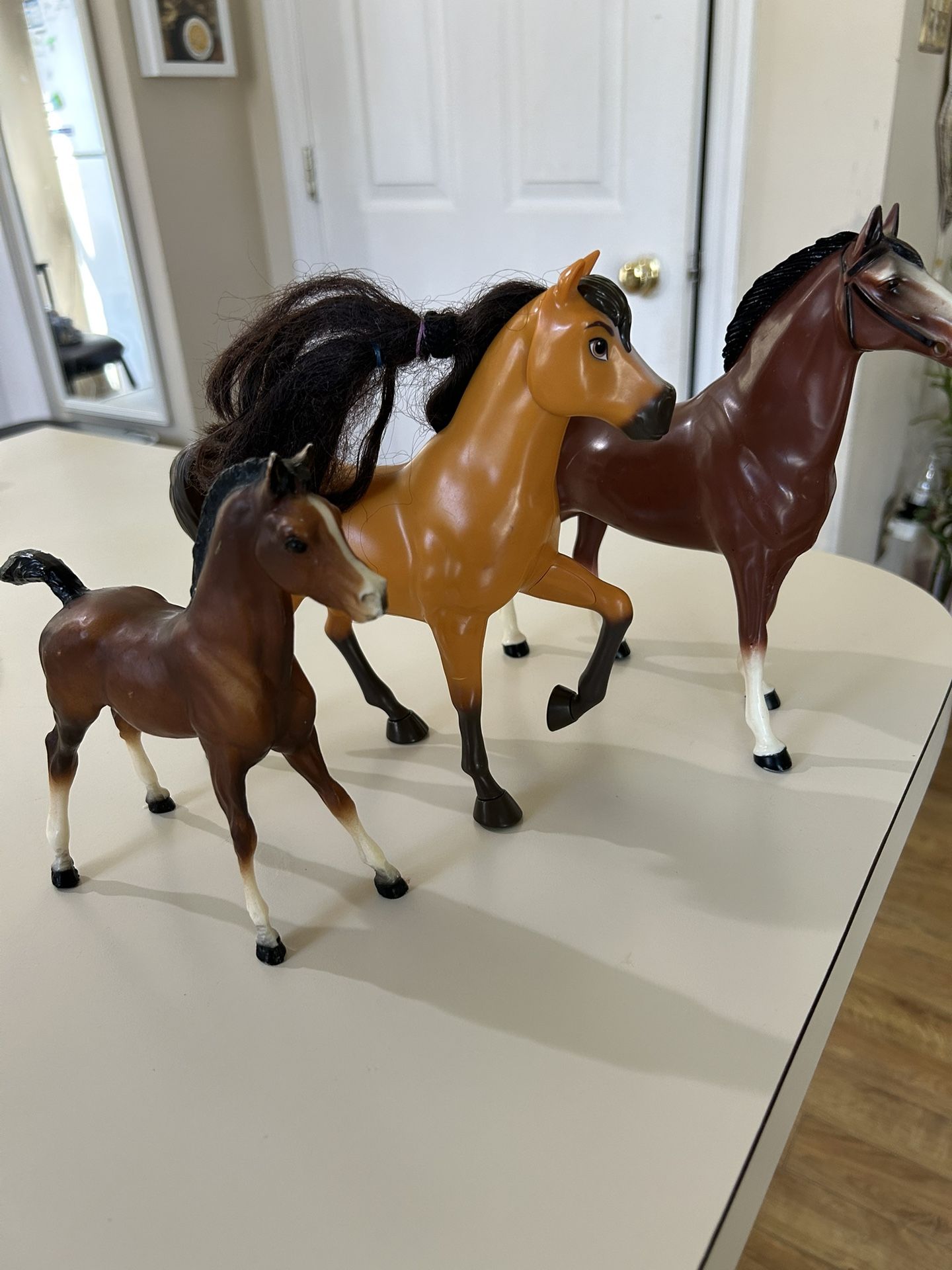 Three Horses For Decoration