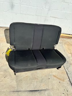Jeep Wrangler TJ Rear Dark Grey Seat OEM 2003 through 2006