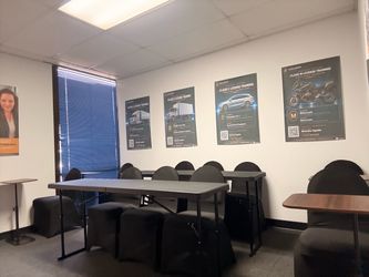 Tables and chairs