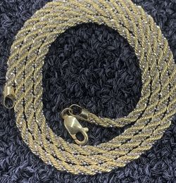 Moon Cut Rope Chain 