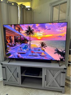 MOVING SALE- Farmhouse TV Stand Console