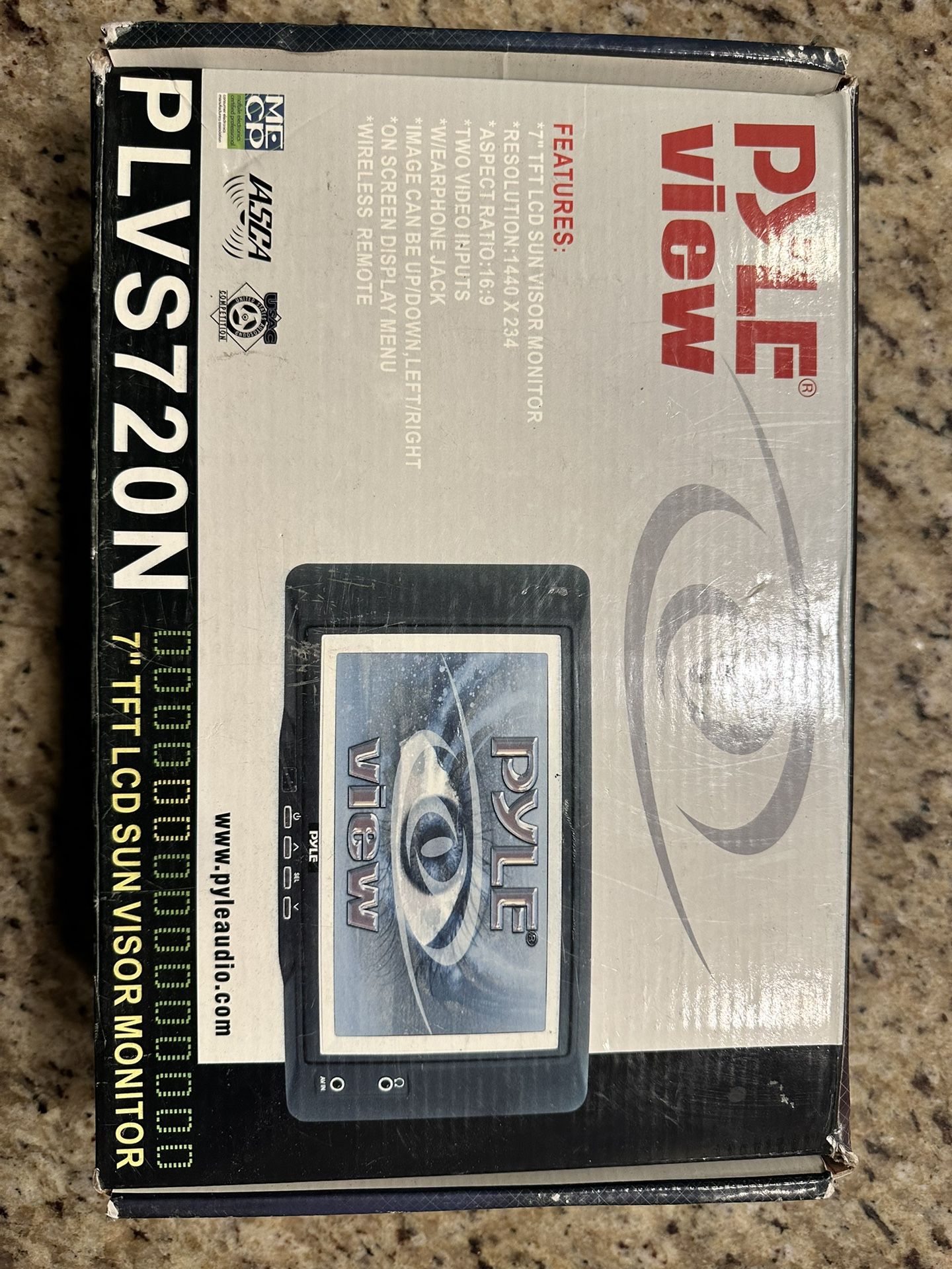 PYLE LCD SUN VISOR MONITOR
