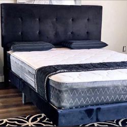 Brand new queen and king bed with mattress and free delivery pay upon arrival