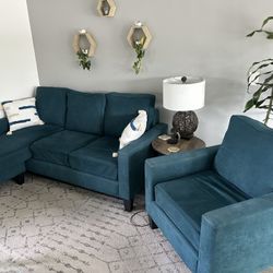 Couch and Armchair - New Cushions - Great Condition! 