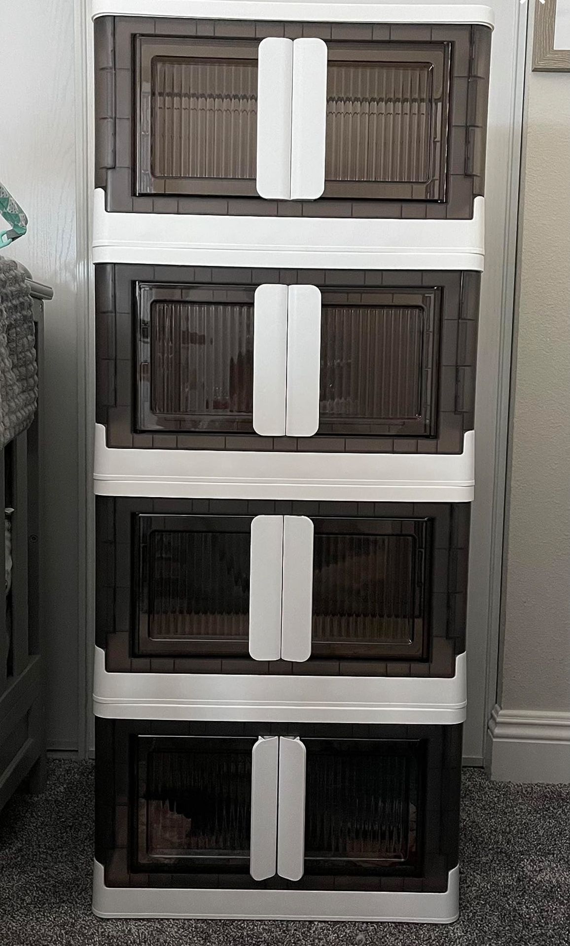 Closet Organizers and Storage 8.5 Gal, Storage Bins with Lids 4 Pack