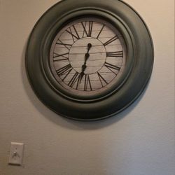 Wall Clock Sage Color