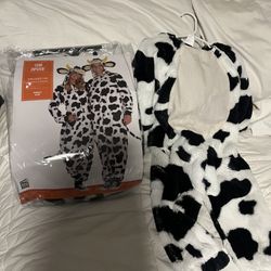 Adult And Toddler Cow Costumes