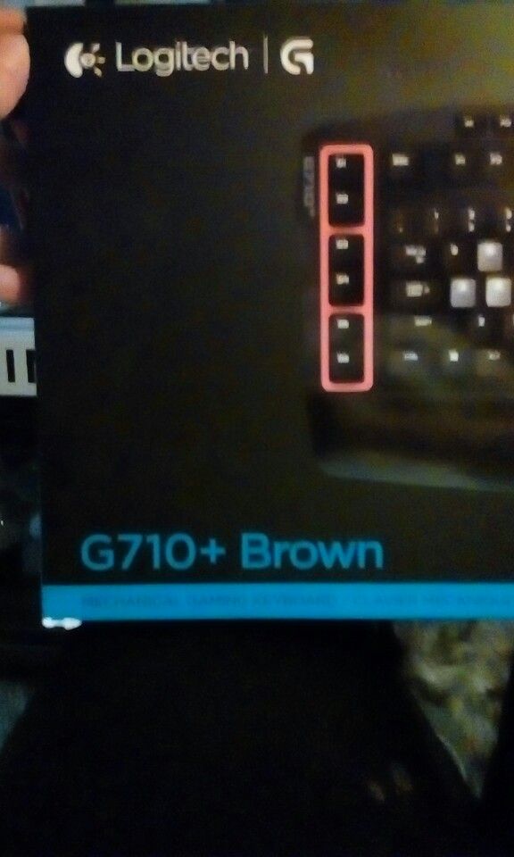 LOGITECH G710+BROWN/LOGITECH 710+BLUE