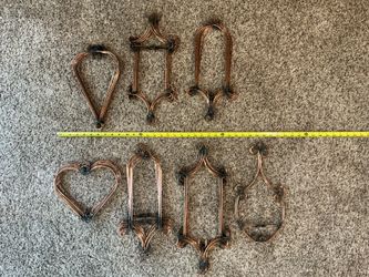 56 Copper Wire Hangers for Blown Glass, Air Plants, Crafts