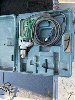 Hitachi D10VF Corded Drill with Case