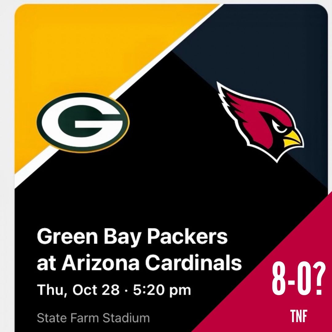 Arizona Cardinals Vs Green Bay Packers