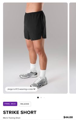Alphalete Strike Short M