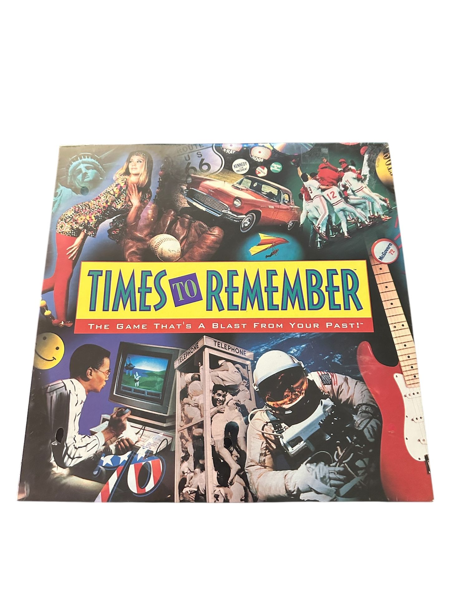 TIMES TO REMEMBER VINTAGE 1991 TRIVIA BOARD GAME