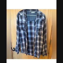 XXL FLANNEL SHIRT TOP