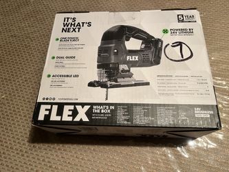 Brand New FLEX 24v Brushless D-handle Jigsaw (tool Only)