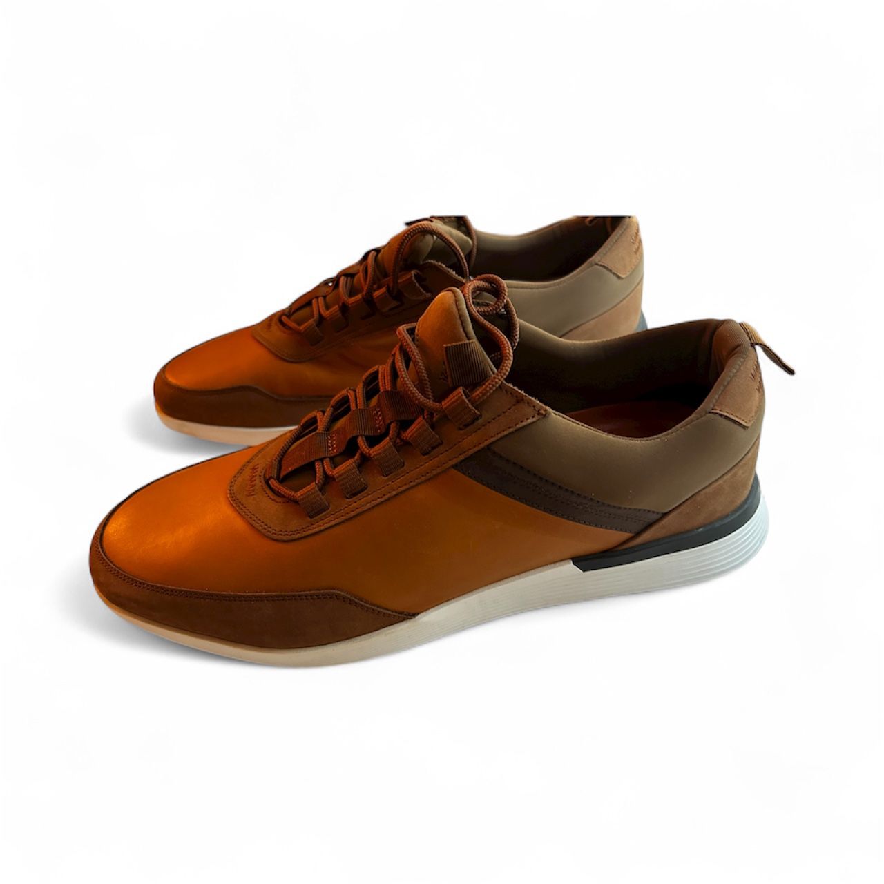 Wolf & Shepherd Crossover Victory Trainer Men's Size 13 Brown Shoes Sneakers