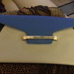 Vince Commuto Leather Clutch