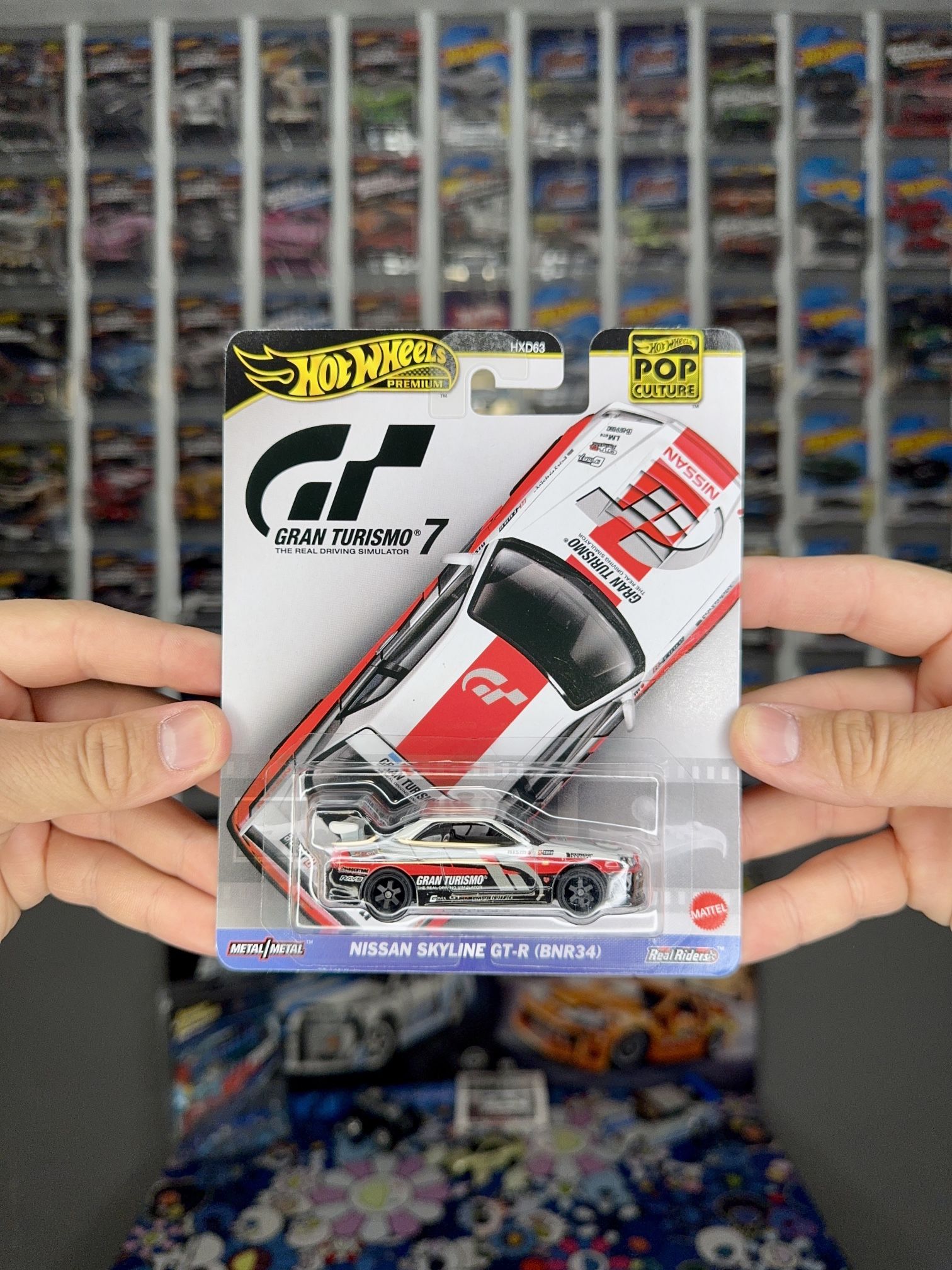 Hot Wheels Nissan Skyline GT-R (BNR34) Gran Turismo - Pop Culture Premium 🔥🔥