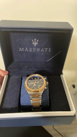 Maserati Rose Gold/ Silver Watch