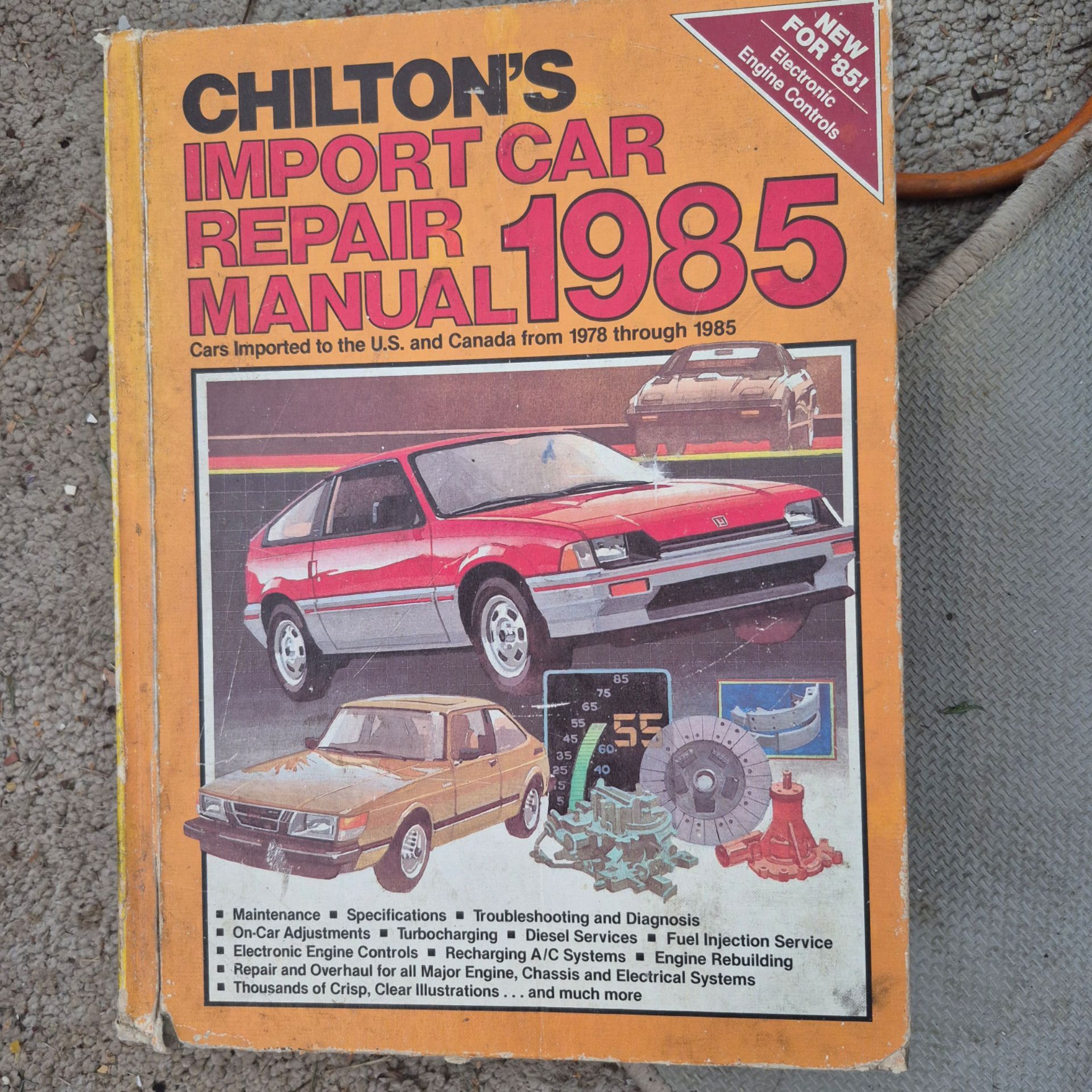 Chilton's Import Car Repair Manuals 78-85 #7473 Used