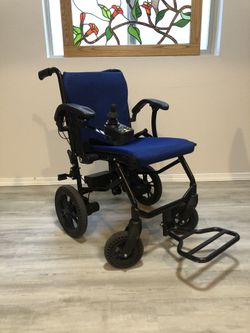 Electric Wheelchair, Foldable, 30 lbs.
