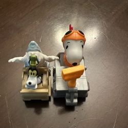 Snoopy And Goofy Ride Vehicle Toys 