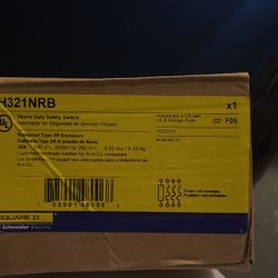 Square D Heavy Duty Safety Switch