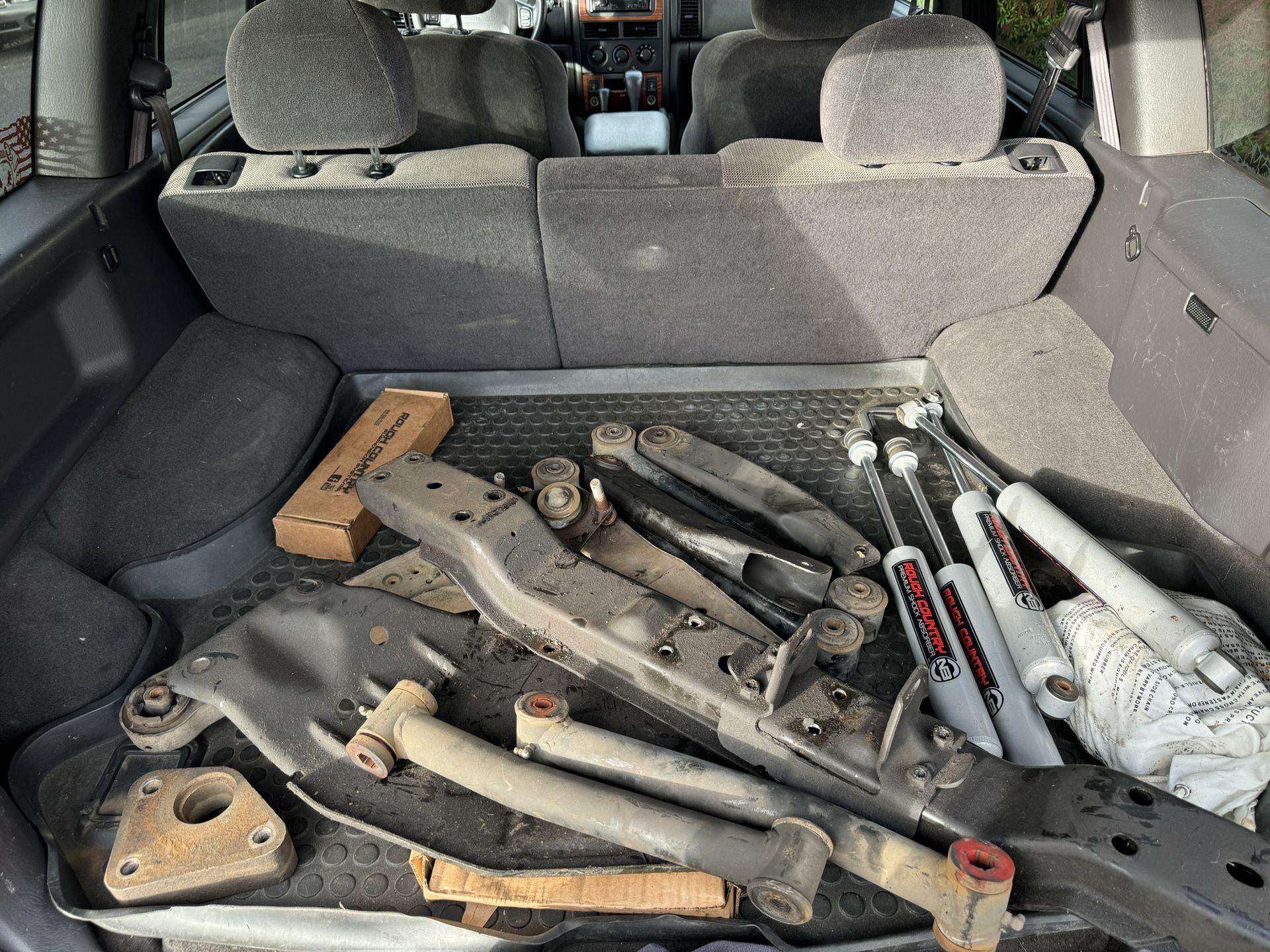 4” Lift Grand Cherokee Wj