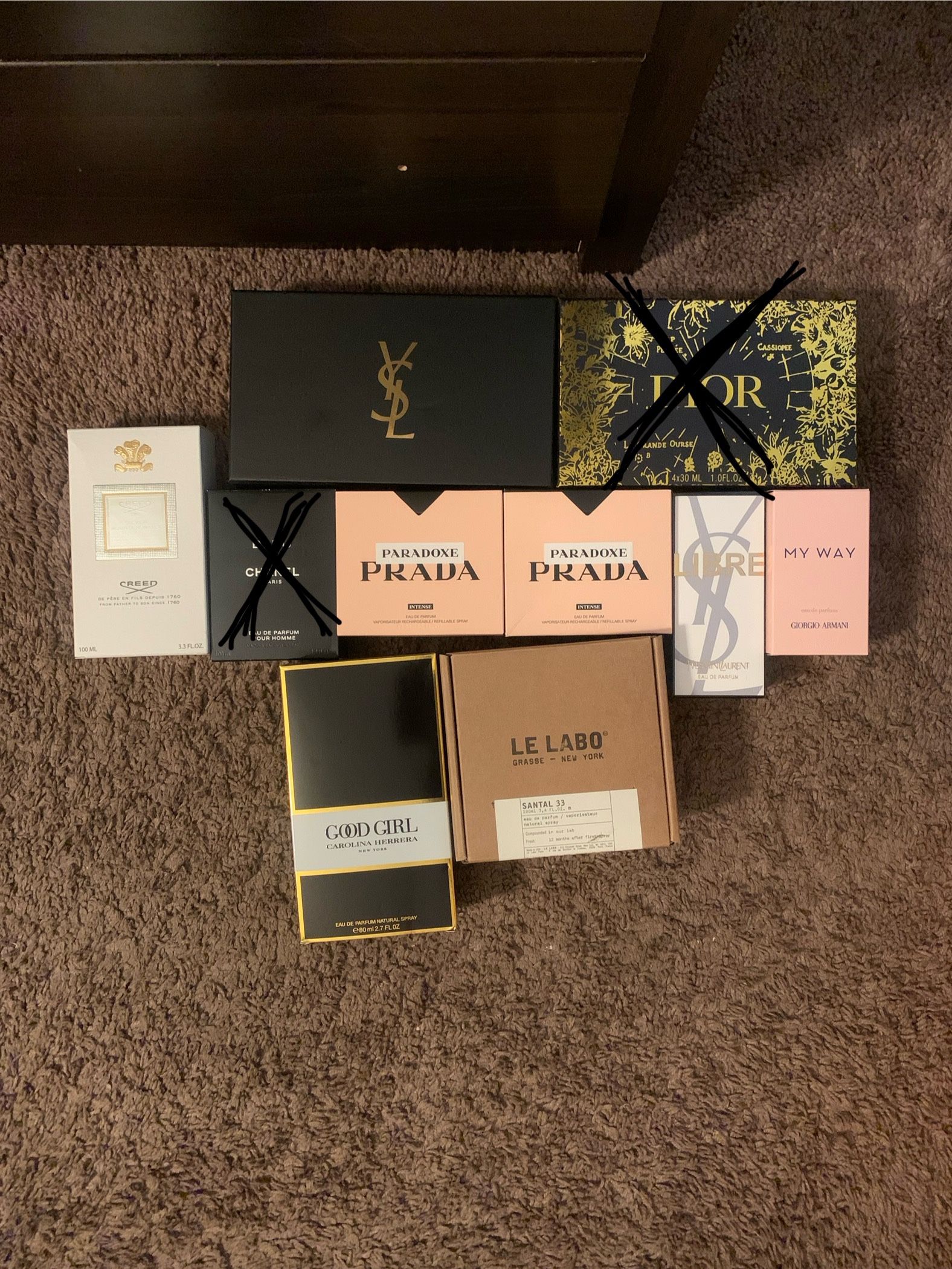 FRAGRANCE FOR SELL 60 $